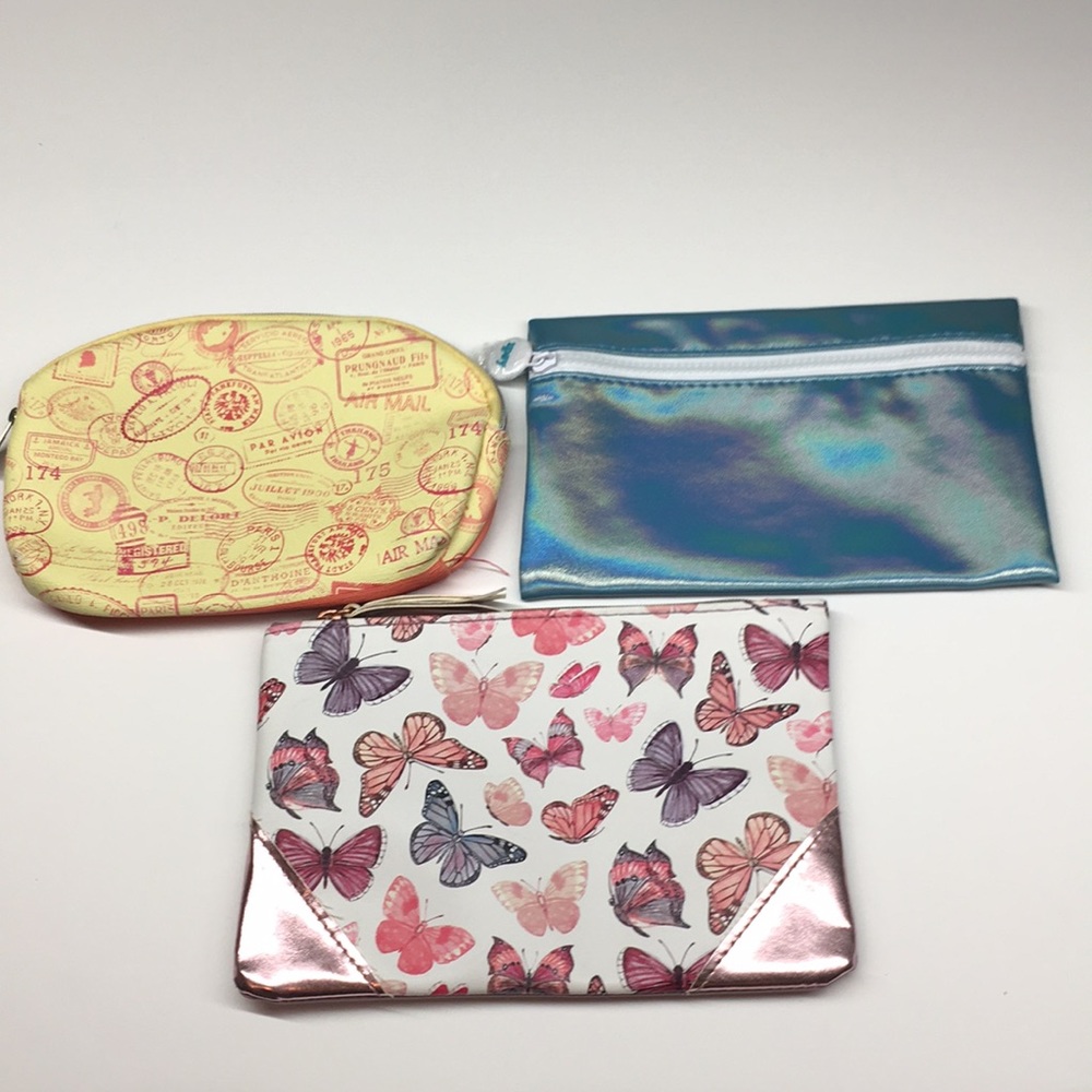 Ipsy makeup bags (Lot of 3) NEVER USED